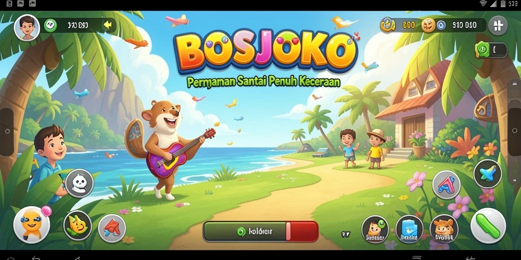 Tampilan gameplay seru dan menghibur di <strong>BOSJOKO</strong>.