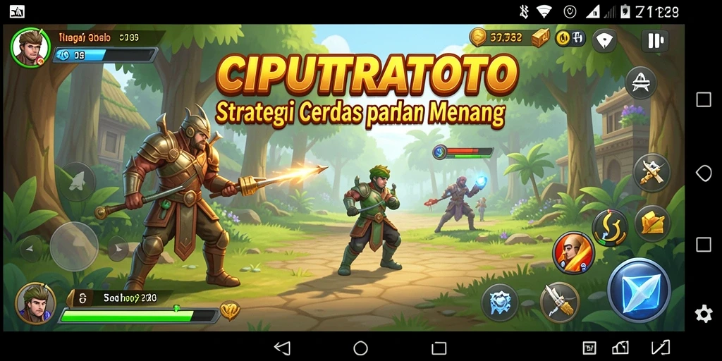 Screenshot menampilkan gameplay seru dari CIPUTRATOTO dengan strategi yang mendalam.