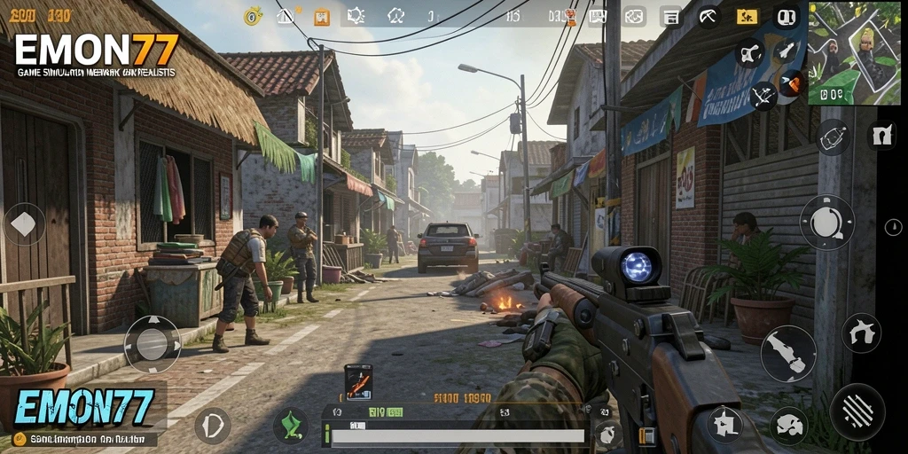 Gameplay EMON77 yang interaktif dan menantang.