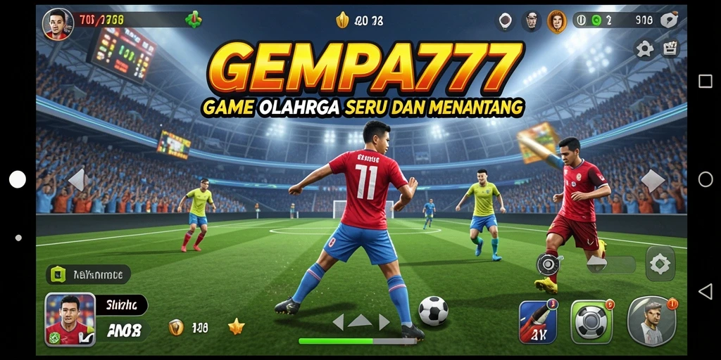 Tampilan gameplay seru dan menantang dalam GEMPA777.