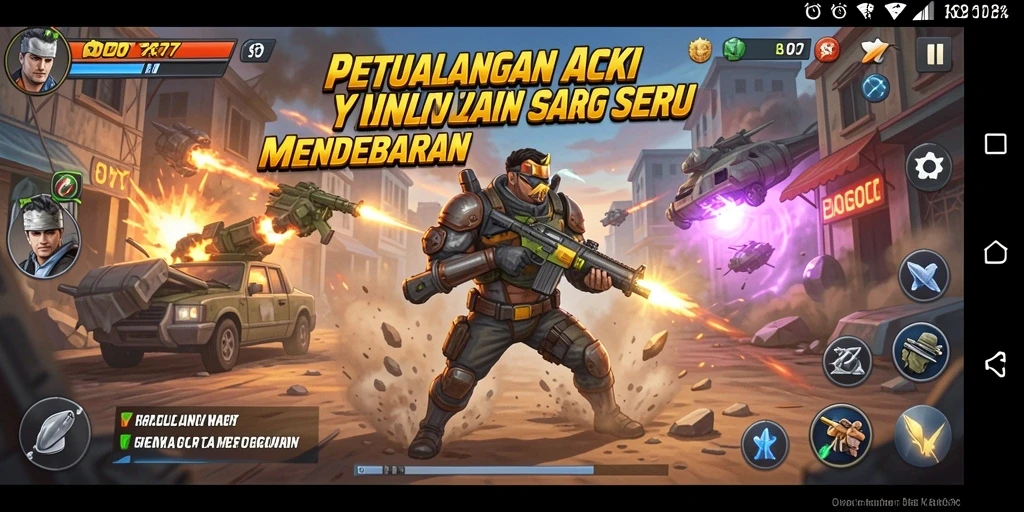 Tampilan gameplay GOGO77 yang penuh aksi seru dan mendebarkan.