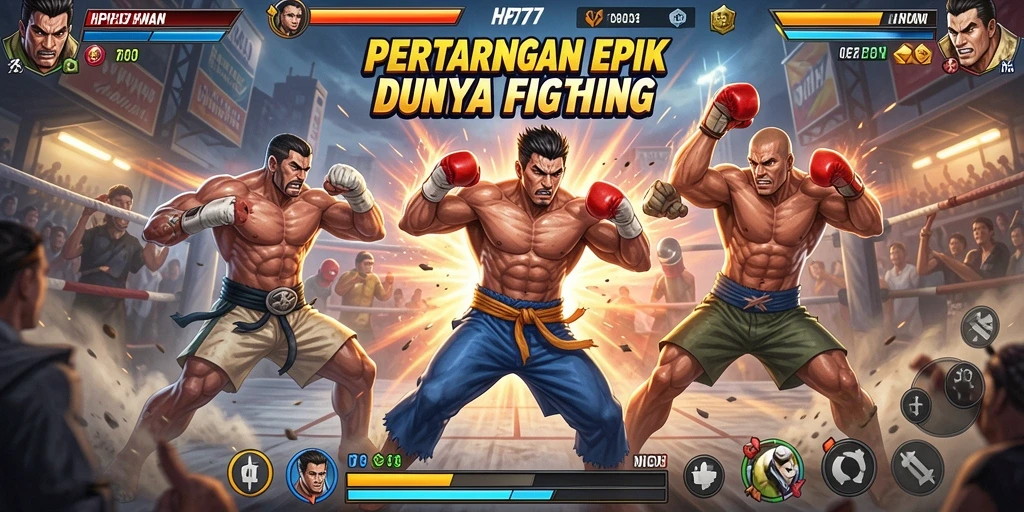 Tampilan seru dari gameplay HP777 yang intens dan penuh aksi.
