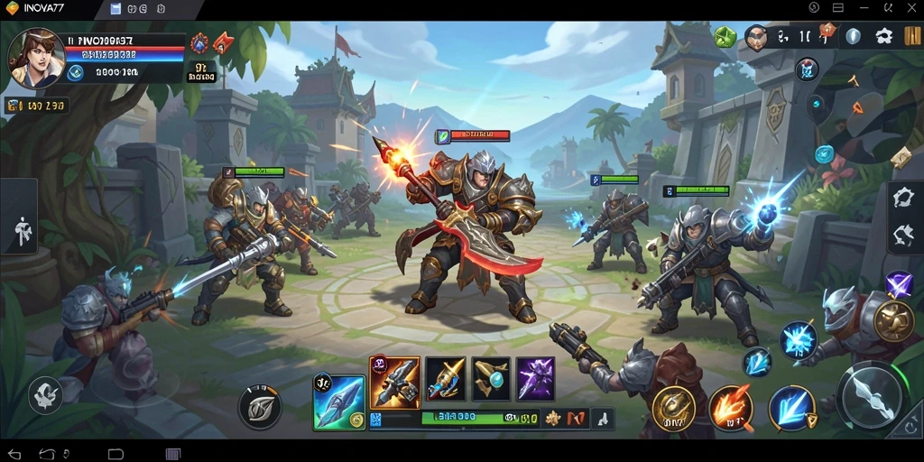 Gameplay INOVA77 yang mengasyikkan dan strategi mendalam.