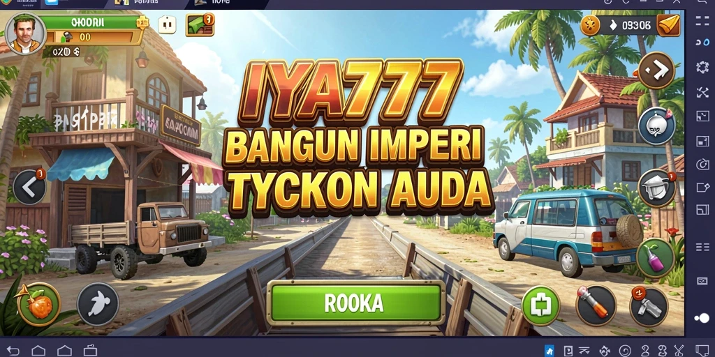 Tampilan gameplay <strong>IYA777</strong> yang menarik dengan elemen Tycoon yang kuat.
