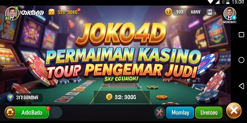 Tampilan gameplay Kasino yang mengasyikkan di JOKO4D.