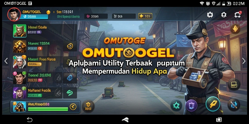 Screenshot OMUTOGEL menampilkan fitur pengingat yang intuitif.