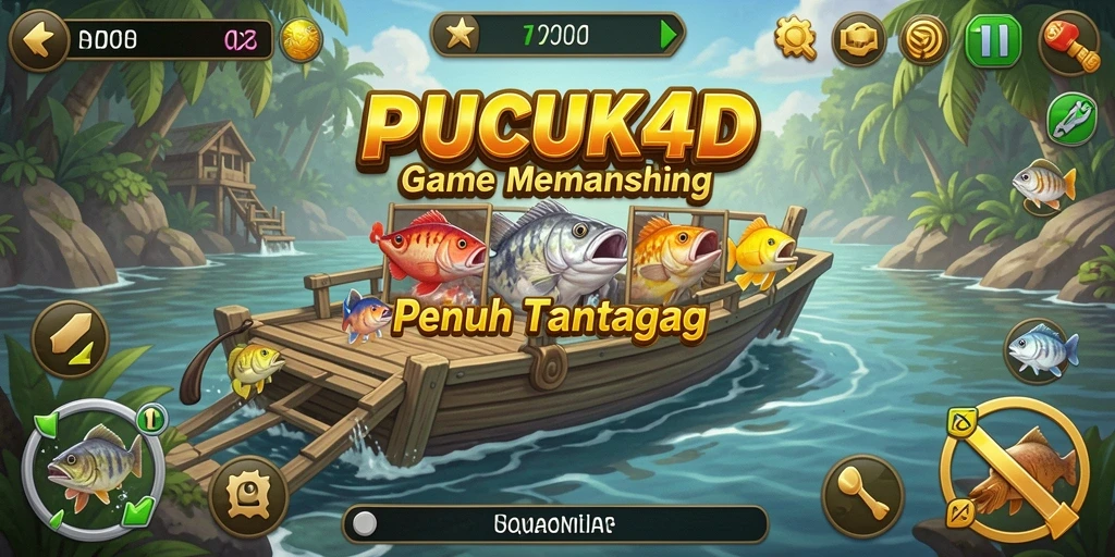 Screenshot utama PUCUK4D menampilkan pengalaman memancing yang seru dan menantang.