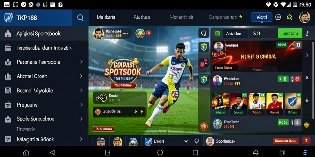 Tampilan gameplay TKP188 yang mengasyikkan dalam taruhan olahraga.